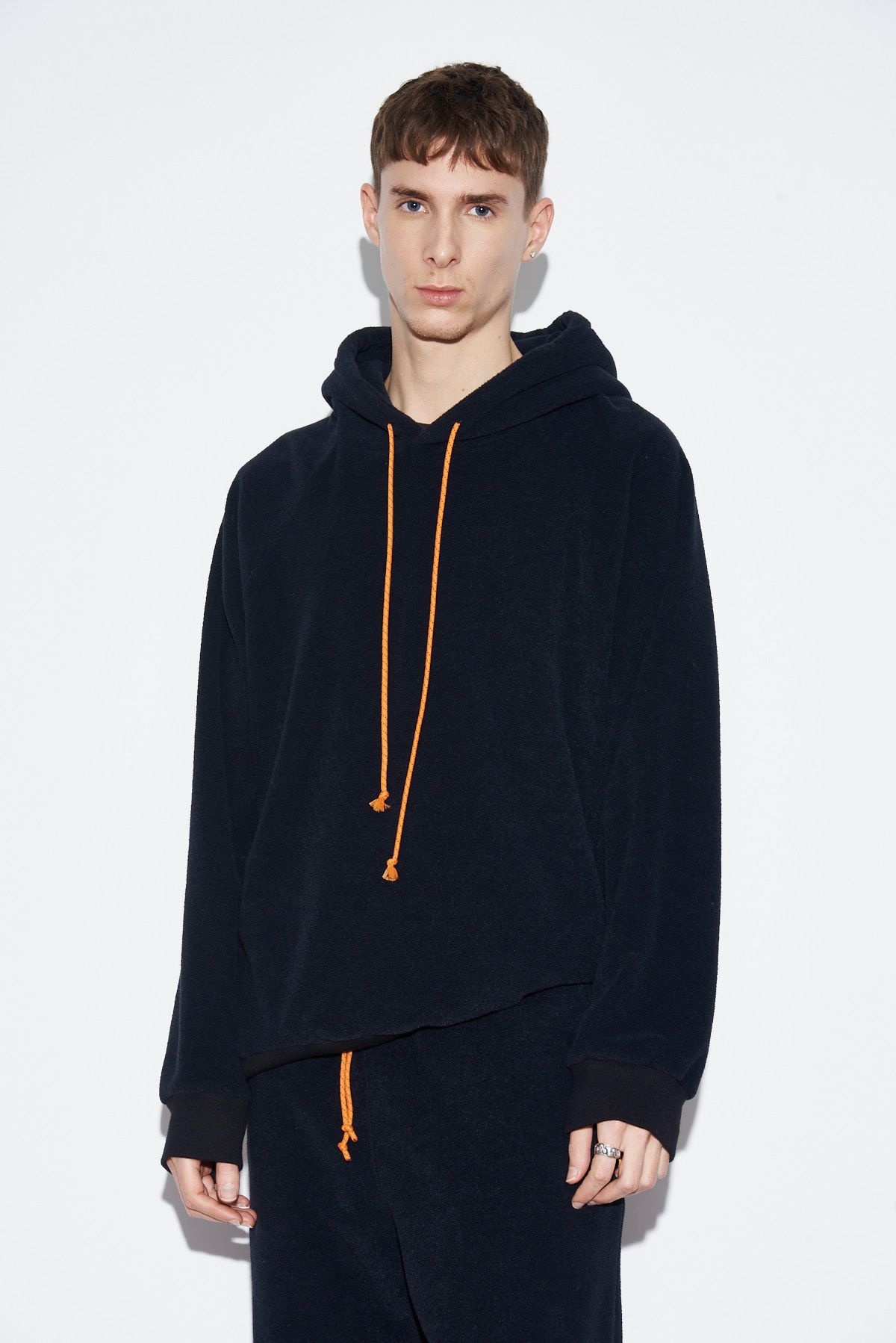 Towel Over Hoodie