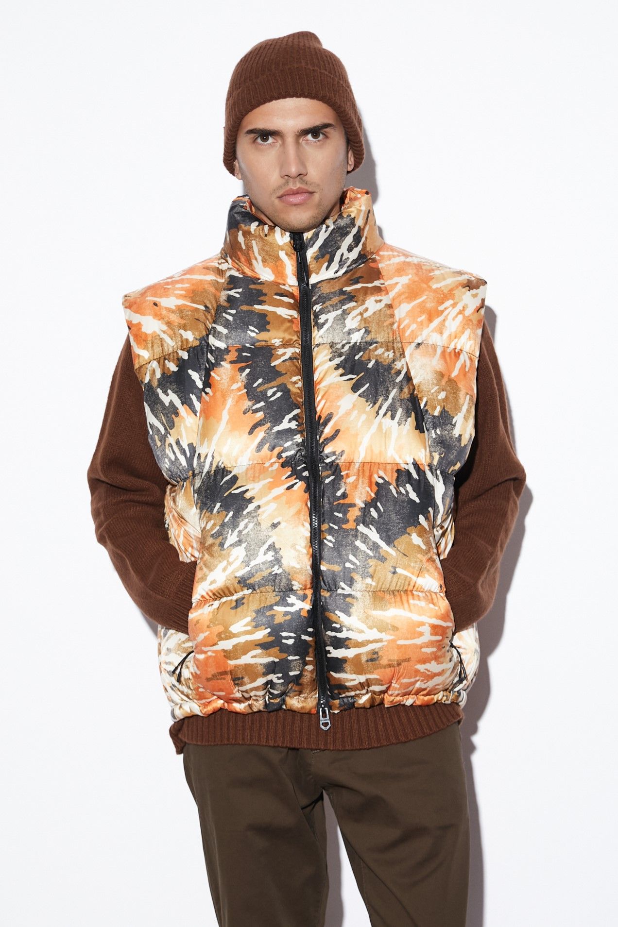 York Vest Print