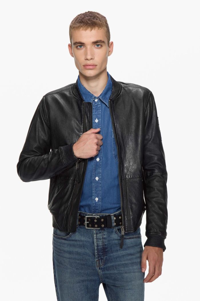 B-95 BOMBER LEATHER JKT