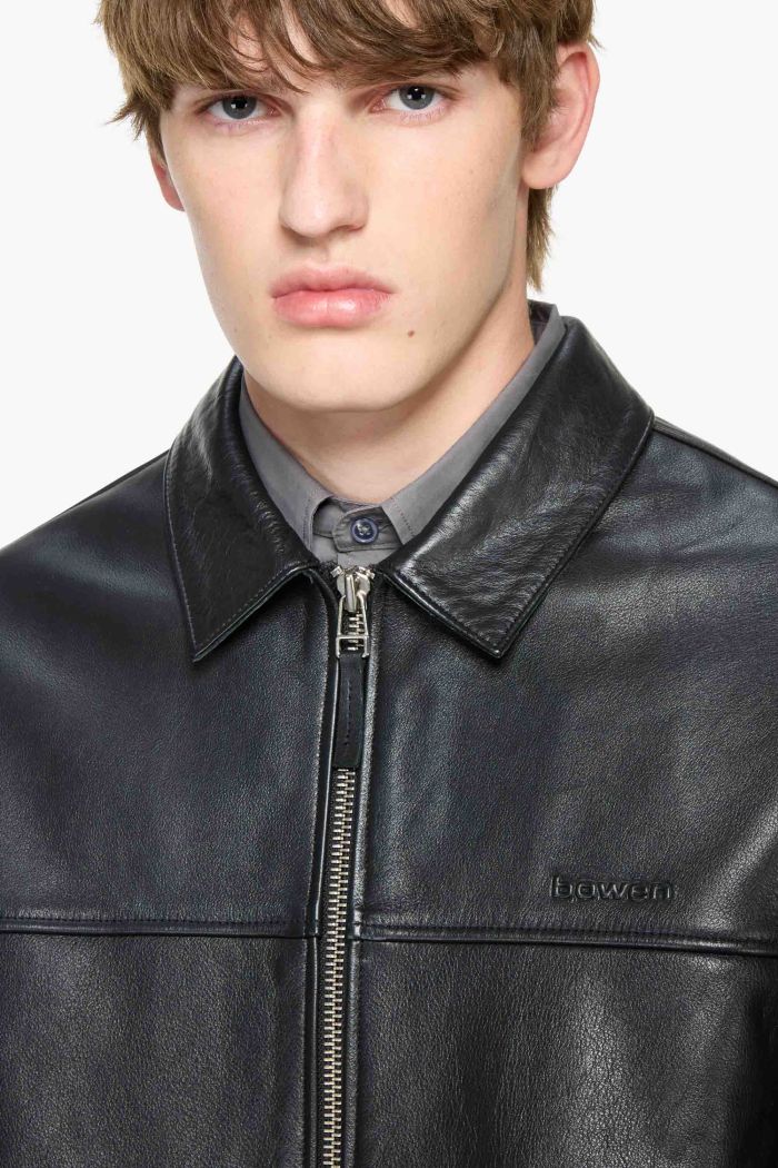 GASOLINE LEATHER JACKET