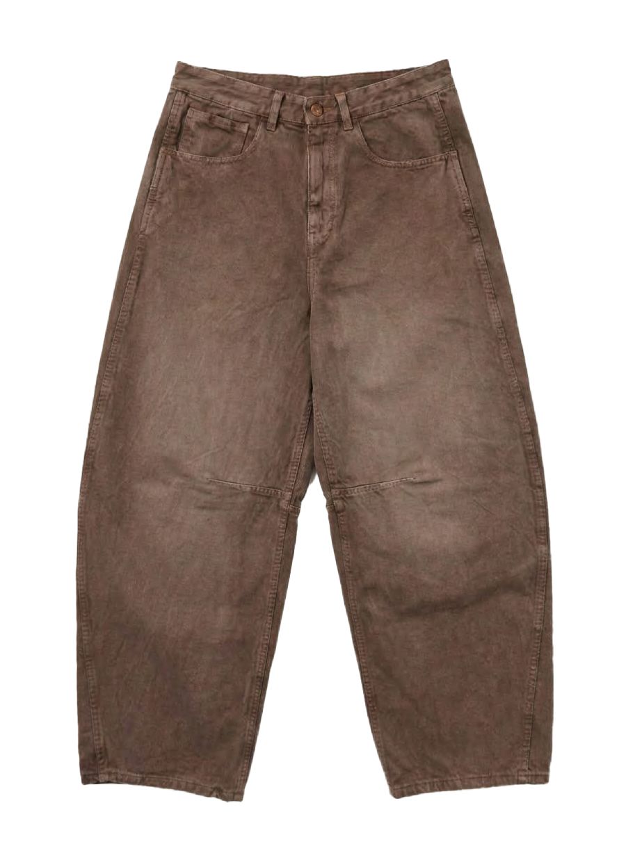 BARREL COTTON PANT