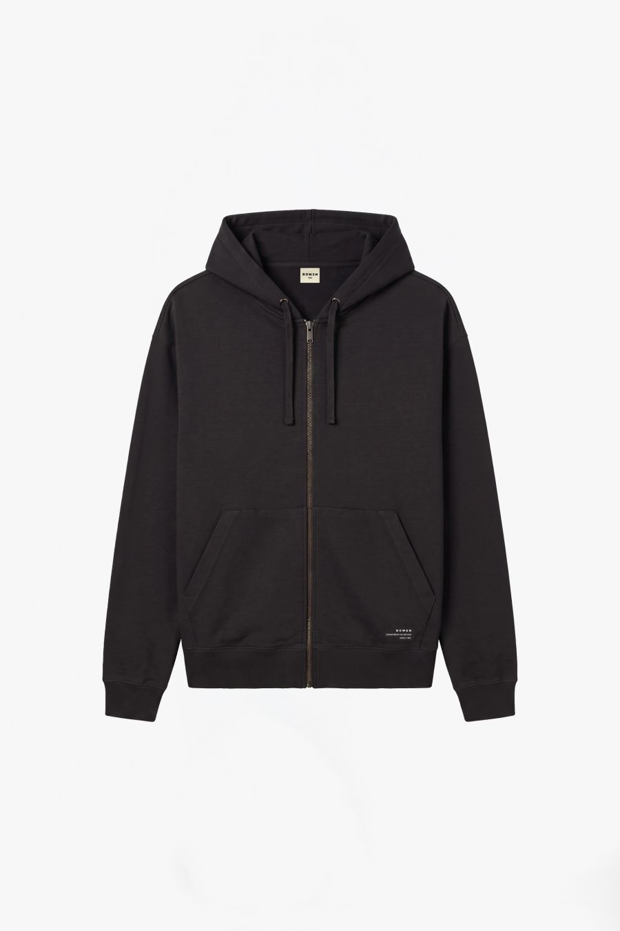 ESSENTIAL DYED ZIP HOODIE