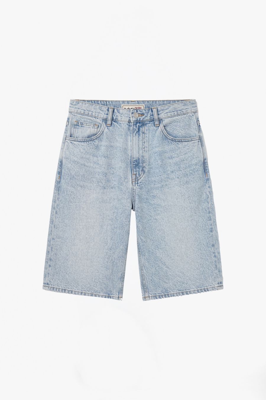 LINE DENIM HALF PANT