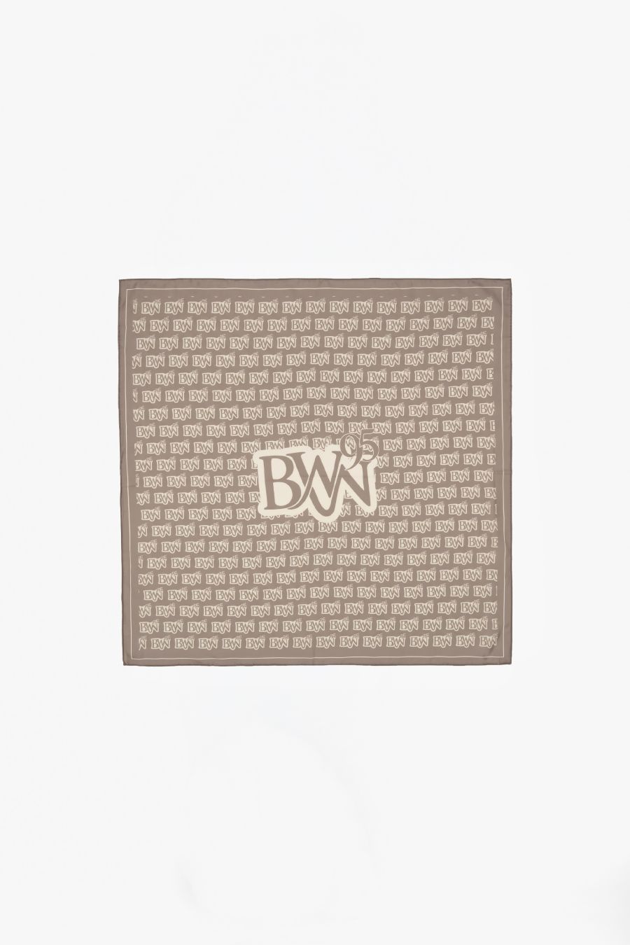MONOGRAM SCARF