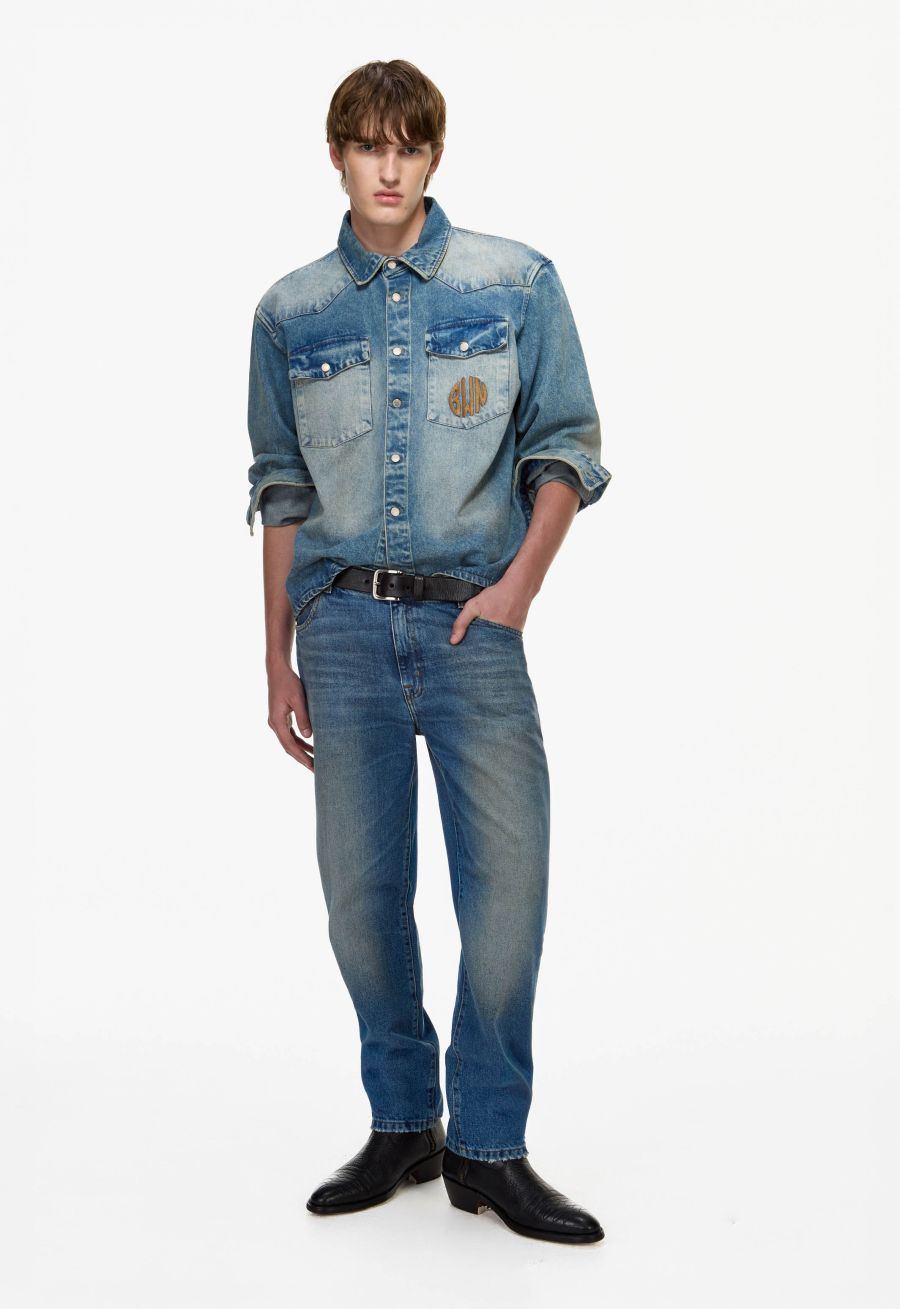 COWBOY DENIM SHIRT