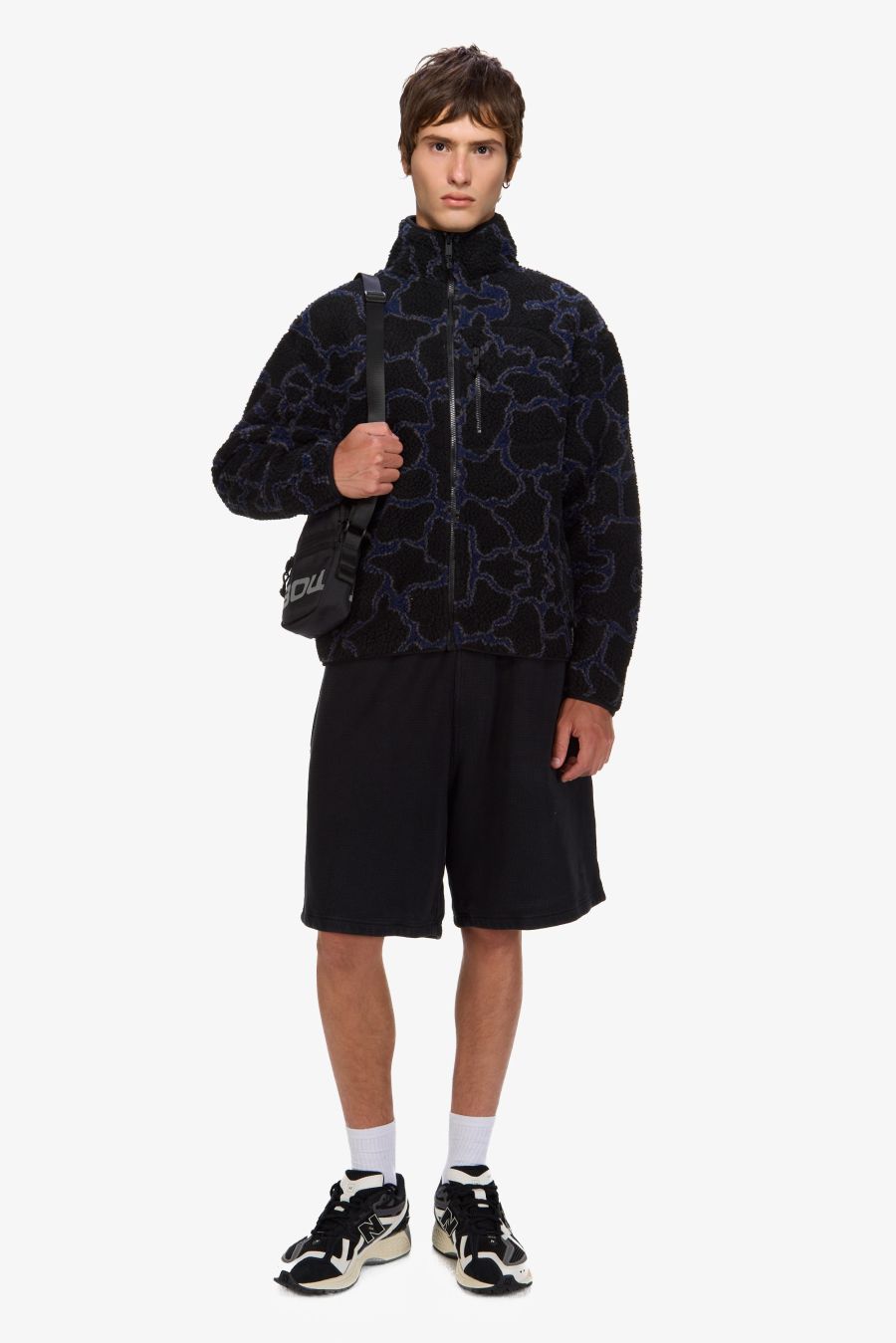 PRINT FUR JACKET