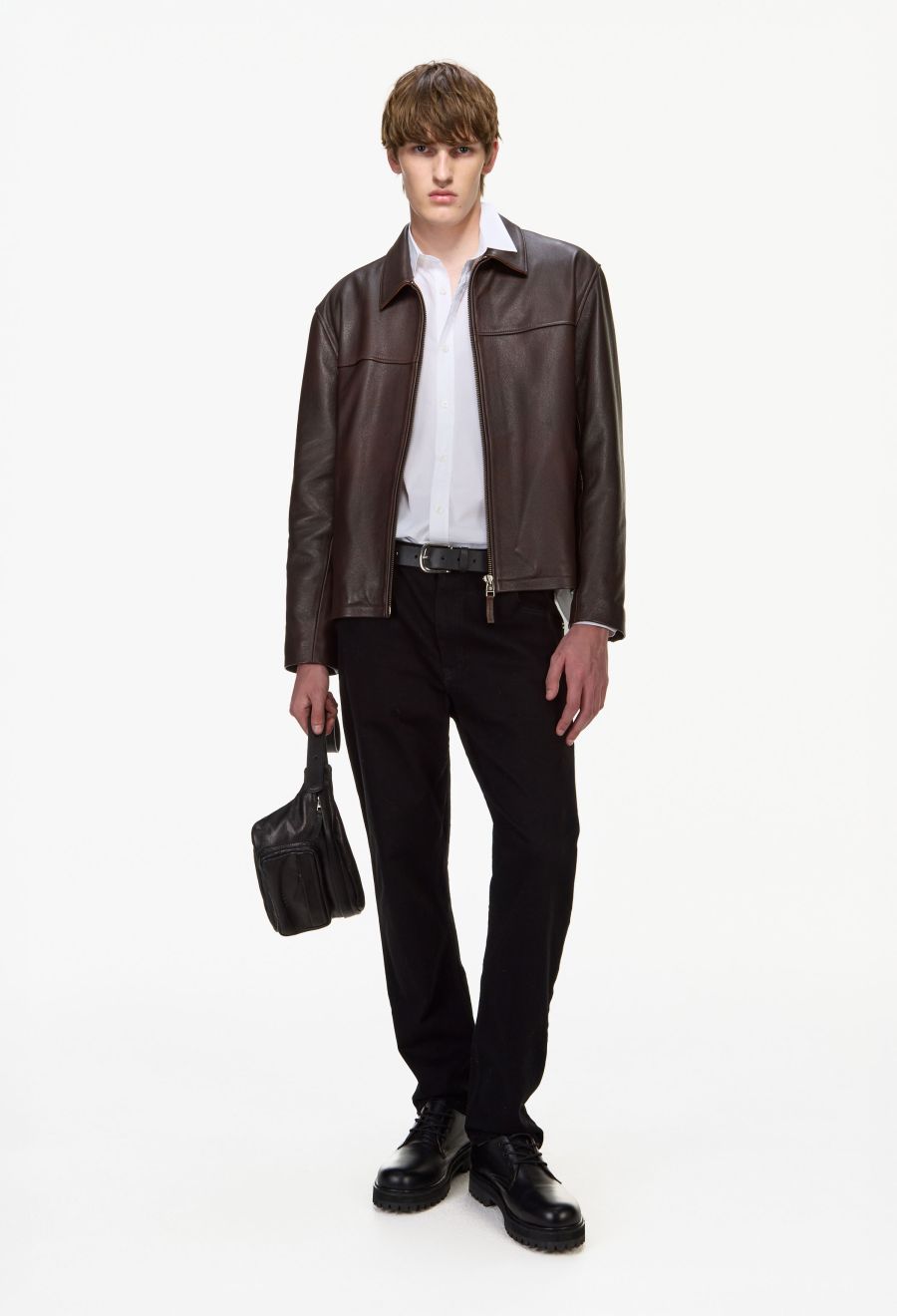 GASOLINE LEATHER JACKET