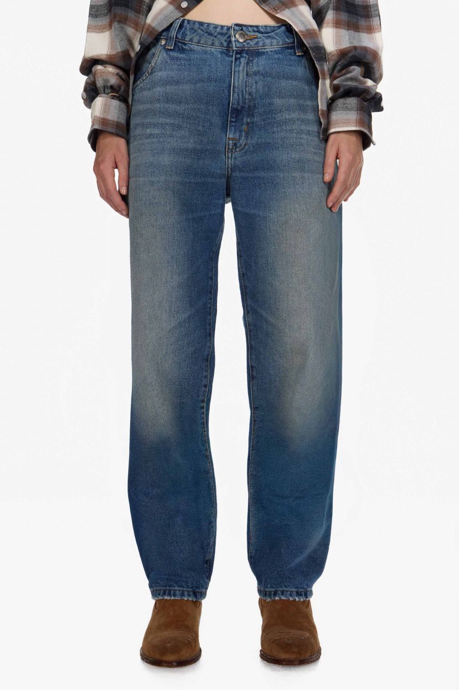 GENDERLESS SLIM DENIM PANT