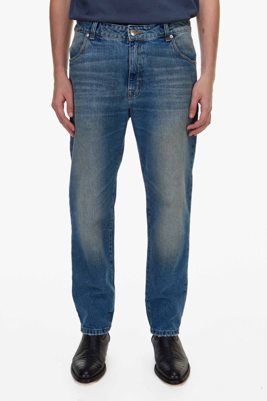 GENDERLESS SLIM DENIM PANT