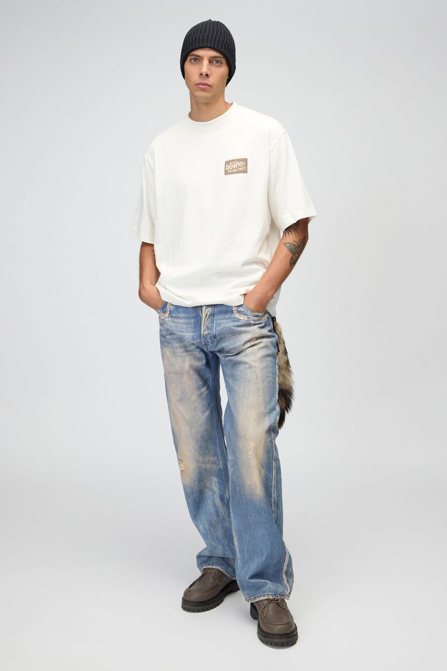 PRINTED BOOT PANT