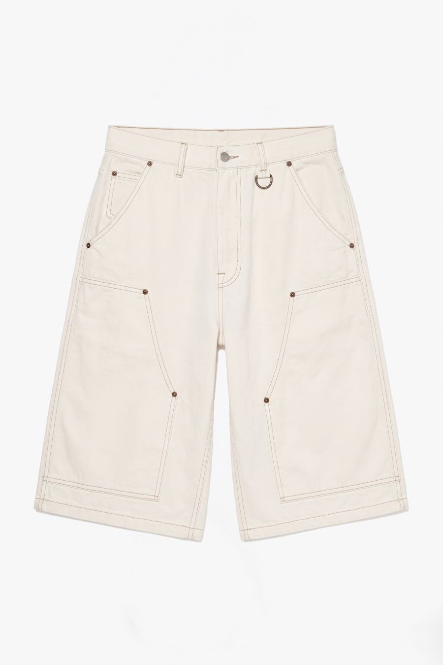 PATCH ECRU HALF PANT