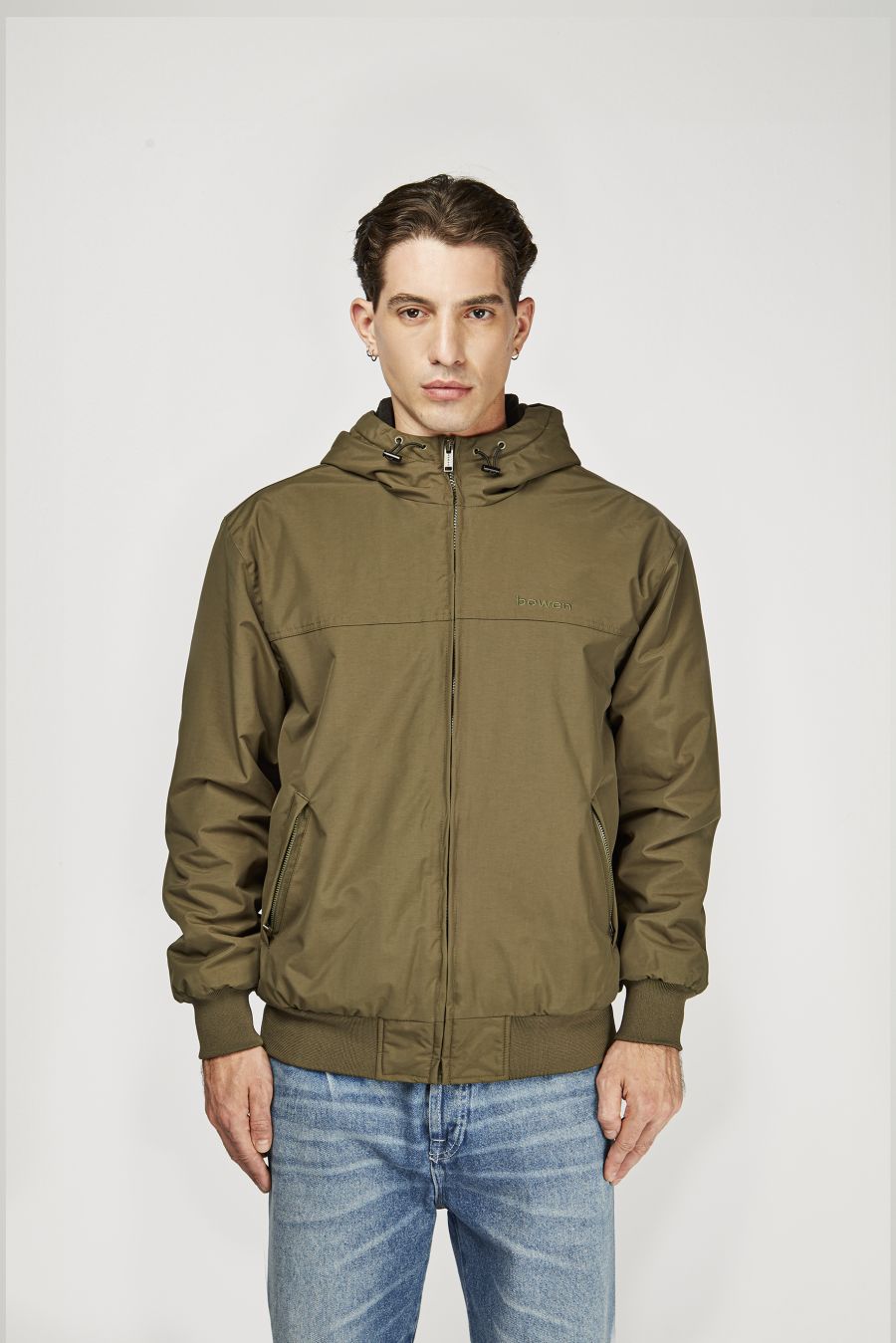 Campera Impermeable Zip