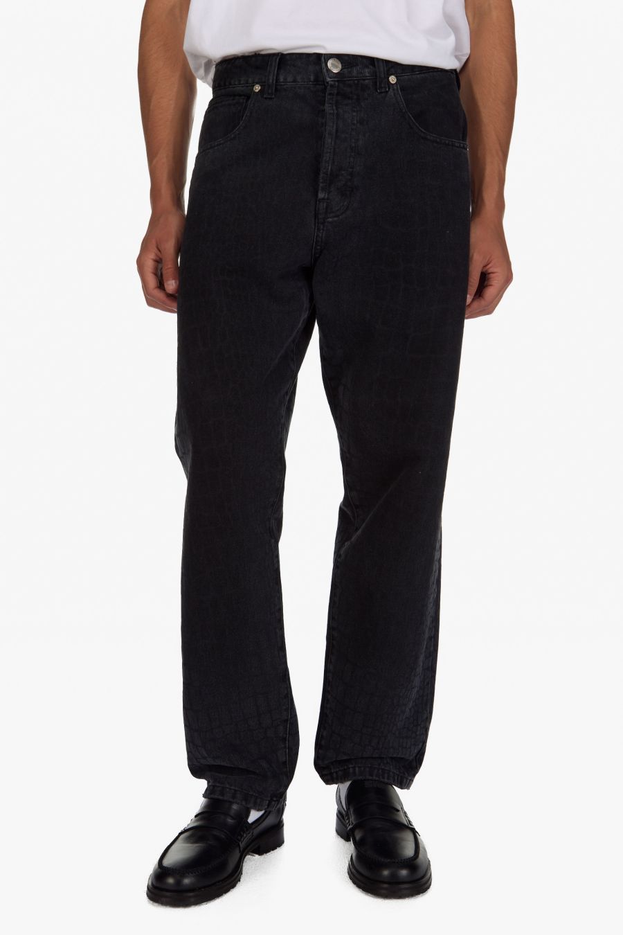LINE CROCO PANT