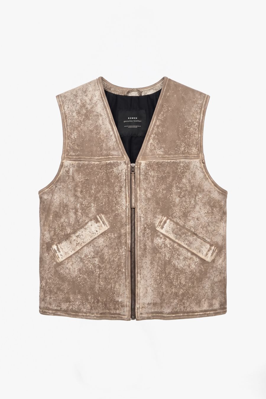 VINTAGE LEATHER VEST